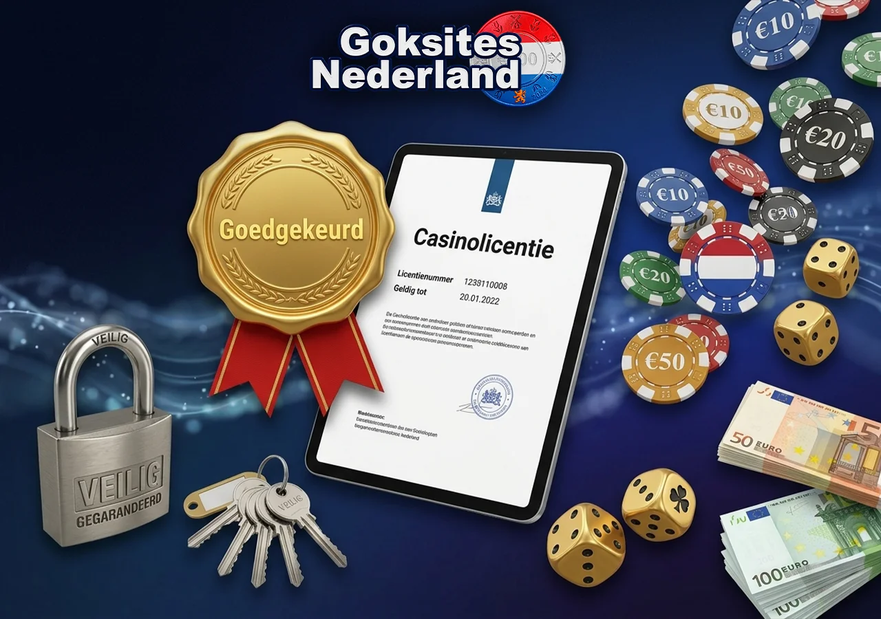 Betrouwbare licenties en wettelijke regels volgens Top 10 goksites van Nederland.